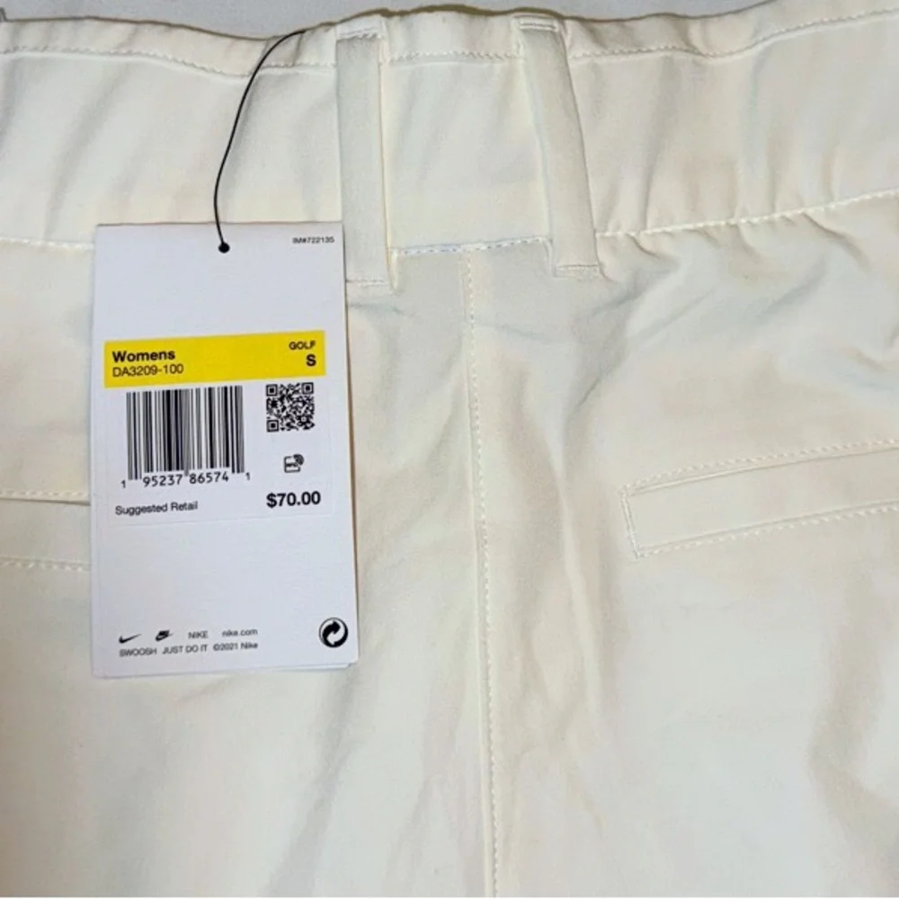 Women's White gold Shorts